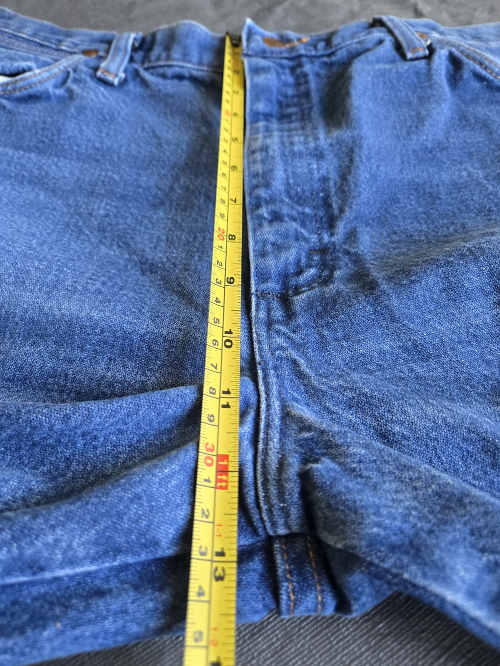Wrangler Men' 936 Straight-Leg Indigo Denim Jeans - Picture 9 of 12